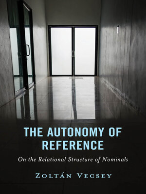 cover image of The Autonomy of Reference